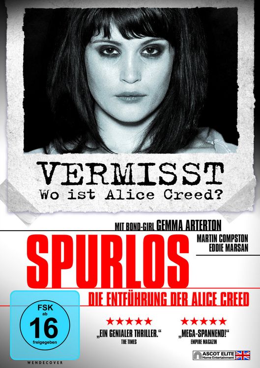 Produktbild: Spurlos - Die Entf&uuml;hrung der Alice Creed