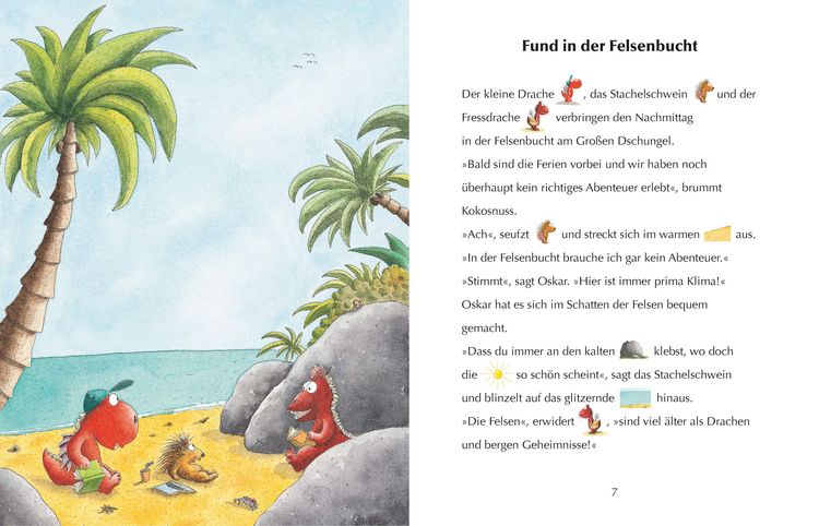 Produktbild: Der kleine Drache Kokosnuss und der Schatz im Dschungel