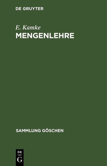Produktbild: Mengenlehre