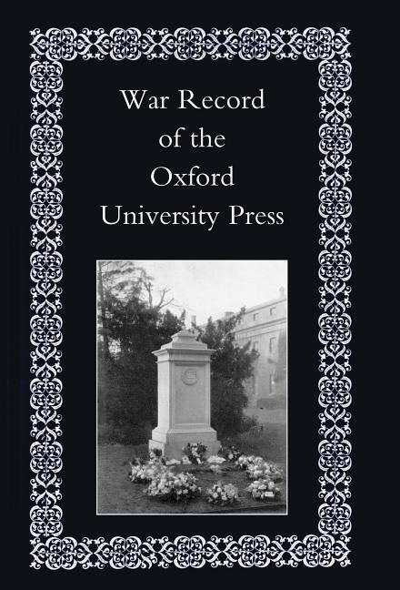 Produktbild: War Record of the University Press, Oxford