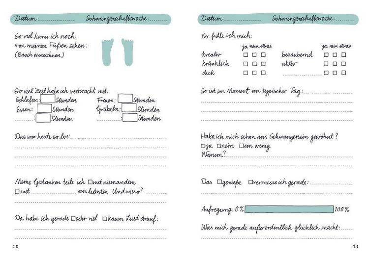 Produktbild: Tagebuch - Meine Schwangerschaft