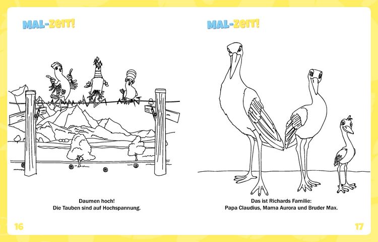 Produktbild: &Uuml;berflieger - kleine V&ouml;gel, gro&szlig;es Geklapper