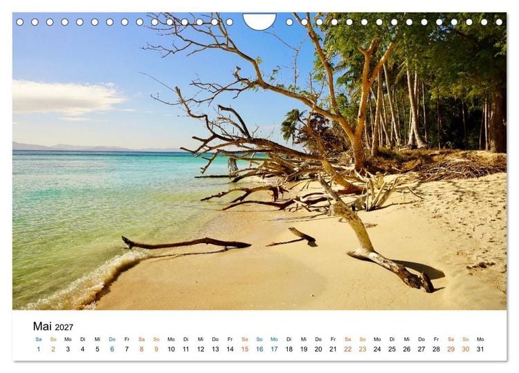 Produktbild: S&uuml;dostasien - Thailand, Philippinen, Bali (Wandkalender 2027 DIN A4 quer), CALVENDO Monatskalender