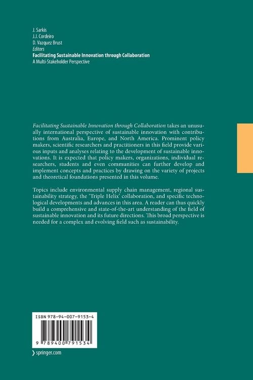 Produktbild: Facilitating Sustainable Innovation through Collaboration