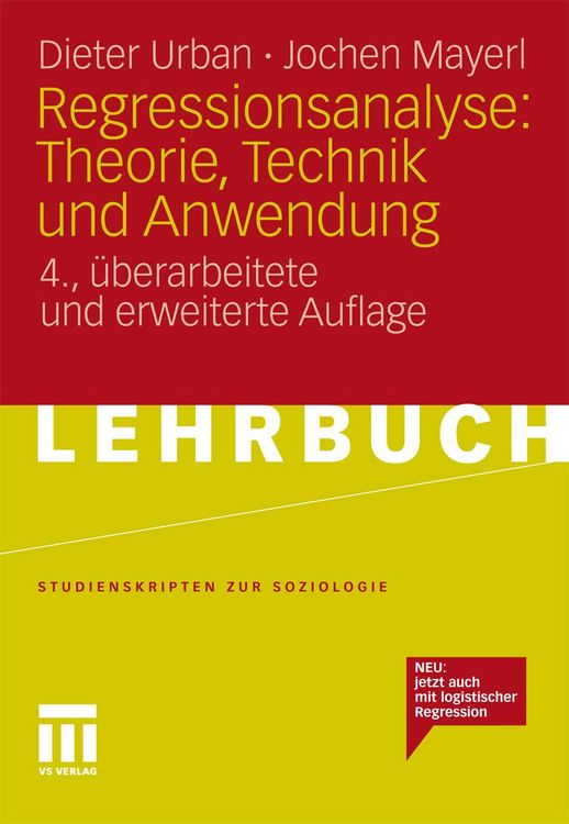 Produktbild: Regressionsanalyse: Theorie, Technik und Anwendung