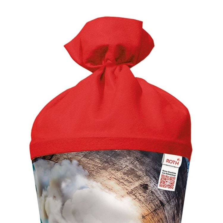 Produktbild: Motivschult&uuml;te 70 cm, Dampflok, Folie