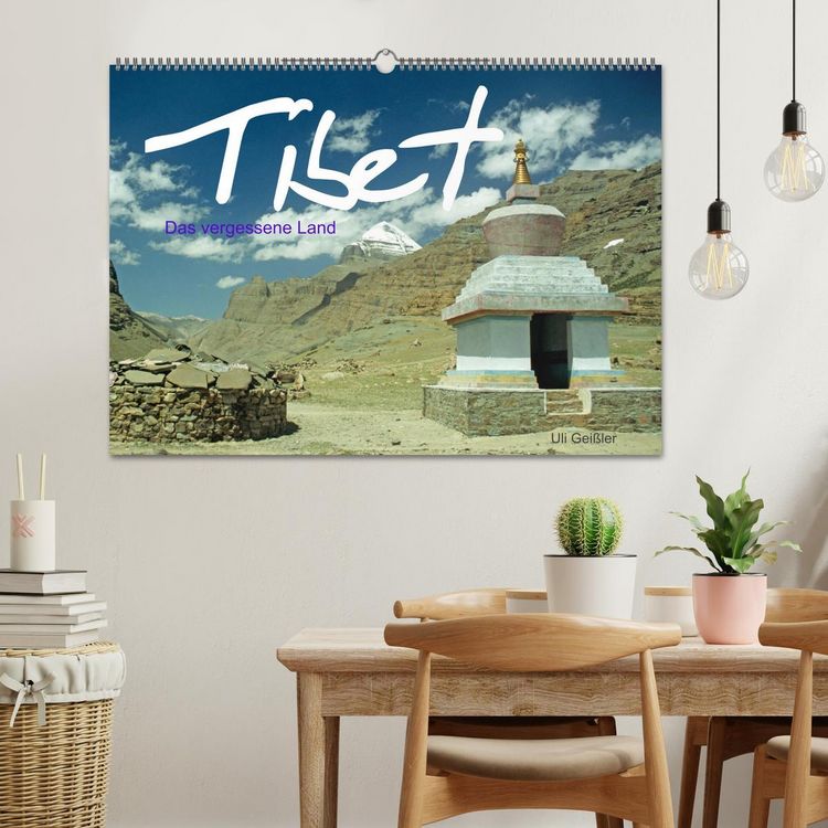 Produktbild: Tibet Das vergessene Land (Wandkalender 2026 DIN A2 quer), CALVENDO Monatskalender