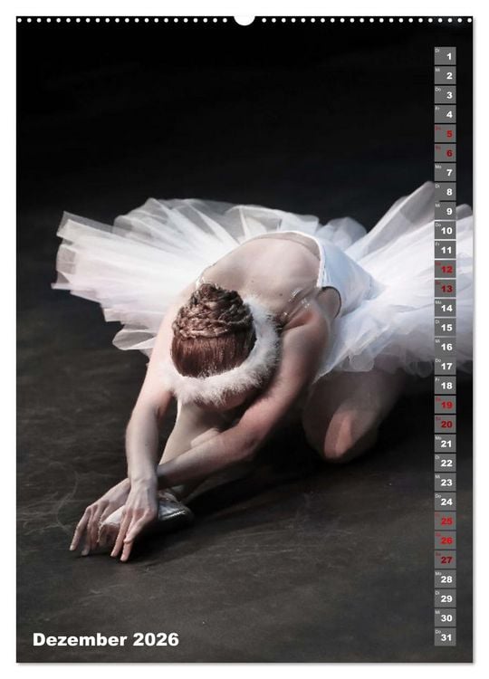 Produktbild: Sinneseindruck Ballett (Wandkalender 2026 DIN A2 hoch), CALVENDO Monatskalender