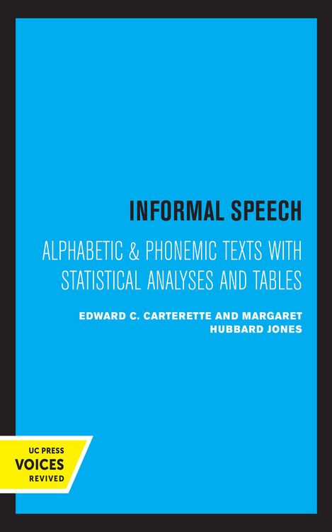 Produktbild: Informal Speech