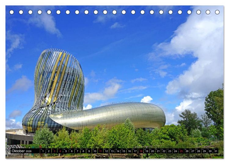 Produktbild: Sch&ouml;ne Orte in Frankreich (Tischkalender 2026 DIN A5 quer), CALVENDO Monatskalender