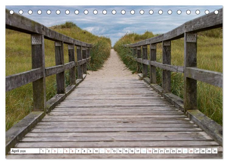 Produktbild: Faszination Sankt Peter-Ording (Tischkalender 2026 DIN A5 quer), CALVENDO Monatskalender