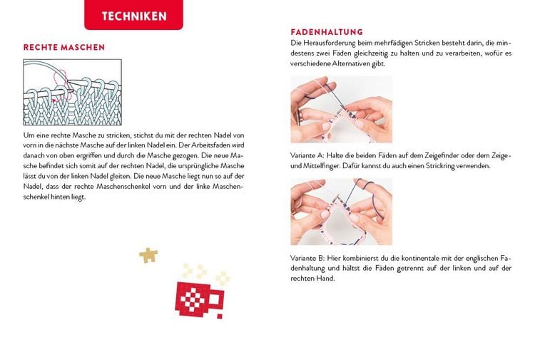 Produktbild: 55 x stricken &ndash; Weihnachts-Motive: Deine Strickmustersammlung als Kartenset