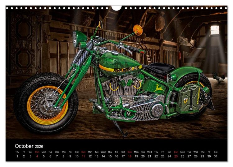 Produktbild: Motorbike Dreams (Wall Calendar 2026 DIN A3 landscape), CALVENDO 12 Month Wall Calendar