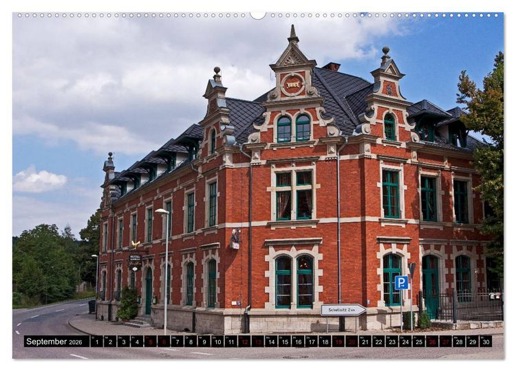 Produktbild: Naumburg - Kleinod an der Saale (hochwertiger Premium Wandkalender 2026 DIN A2 quer), Kunstdruck in Hochglanz