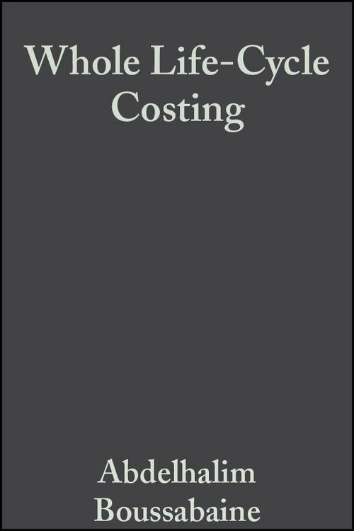 Produktbild: Whole Life-Cycle Costing