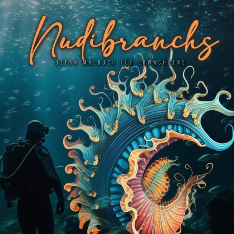 Produktbild: Nudibranchs Meeresschnecken Malbuch f&uuml;r Erwachsene