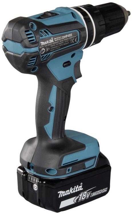 Produktbild: Makita DHP485RTJ 2-Gang-Akku-Schlagbohrschrauber inkl. 2. Akku, inkl. Ladeger&auml;t, inkl. Koffer