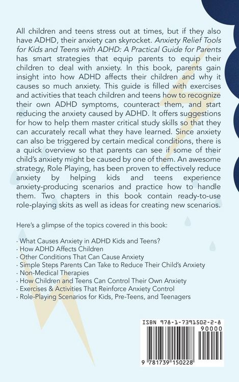Produktbild: Anxiety Relief Tools For Kids and Teens with ADHD