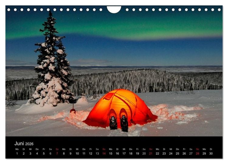 Produktbild: Nordlichter (Wandkalender 2026 DIN A4 quer), CALVENDO Monatskalender