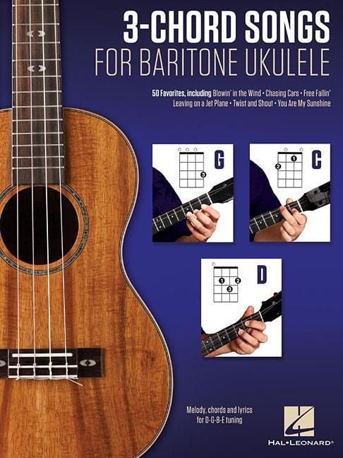 Produktbild: 3-Chord Songs for Baritone Ukulele (G-C-D)
