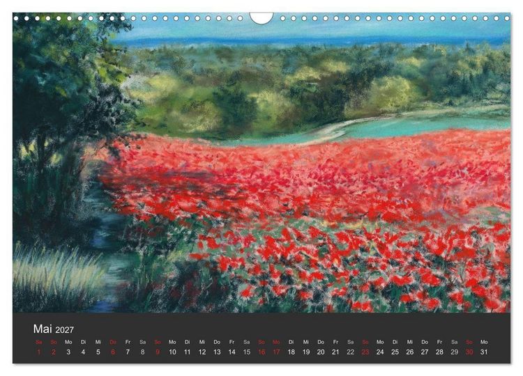 Produktbild: Landschaftspastelle (Wandkalender 2027 DIN A3 quer), CALVENDO Monatskalender
