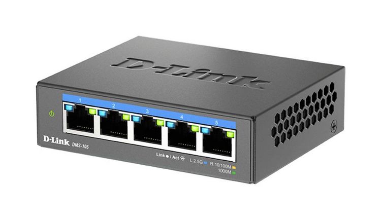 Produktbild: D-Link DMS-105/E DMS-105/E Ethernet Switch 5 Port