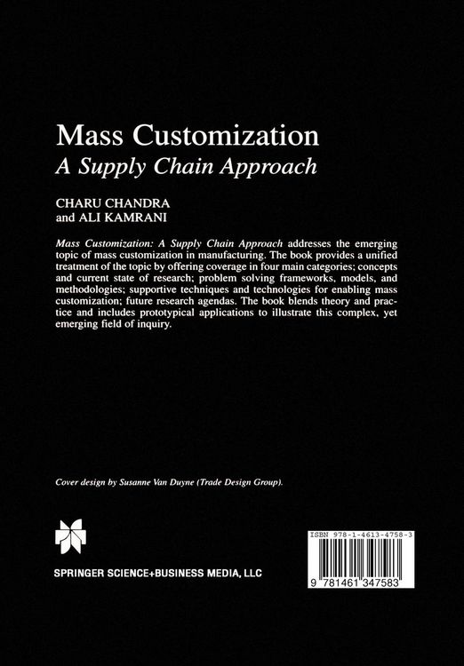 Produktbild: Mass Customization
