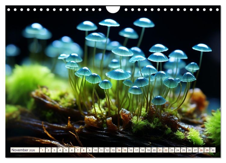 Produktbild: Wunderwelt Mikrokosmos (Wandkalender 2026 DIN A4 quer), CALVENDO Monatskalender