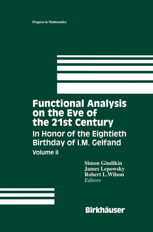 Produktbild: Functional Analysis on the Eve of the 21st Century