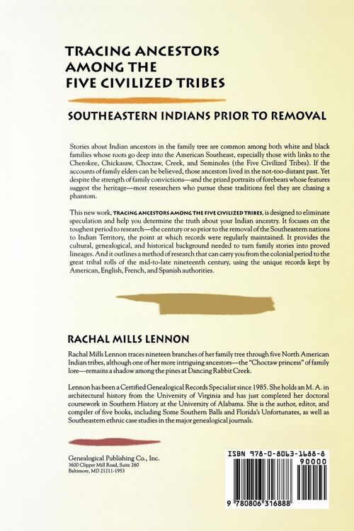 Produktbild: Tracing Ancestors Among the Five Civilized Tribes