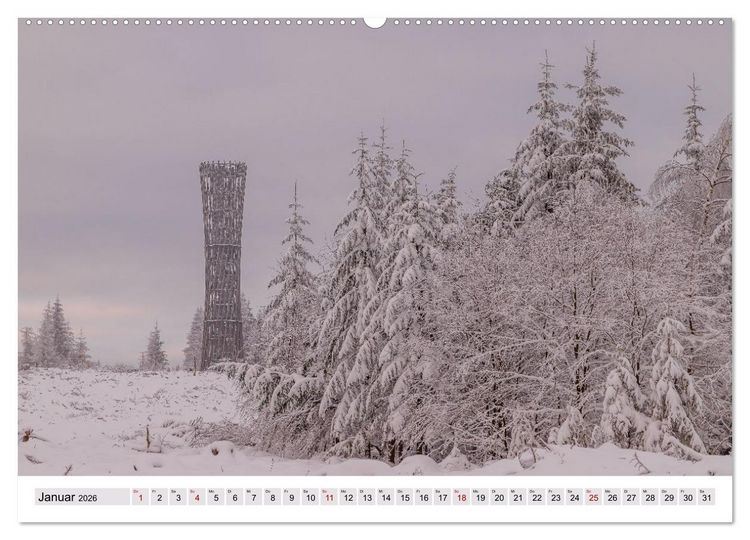 Produktbild: Sauerland - Land der tausend Berge (hochwertiger Premium Wandkalender 2026 DIN A2 quer), Kunstdruck in Hochglanz