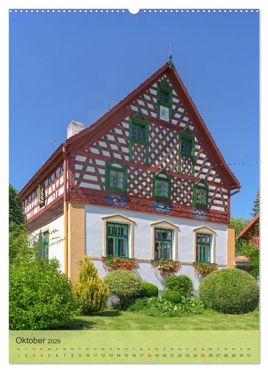 Produktbild: Das alte Tschechien (hochwertiger Premium Wandkalender 2026 DIN A2 hoch), Kunstdruck in Hochglanz
