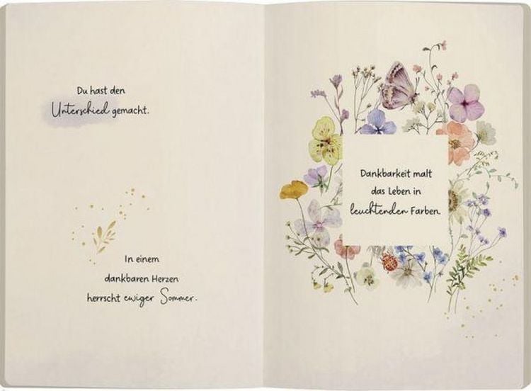 Produktbild: Geschenkbuch - Danke von Herzen