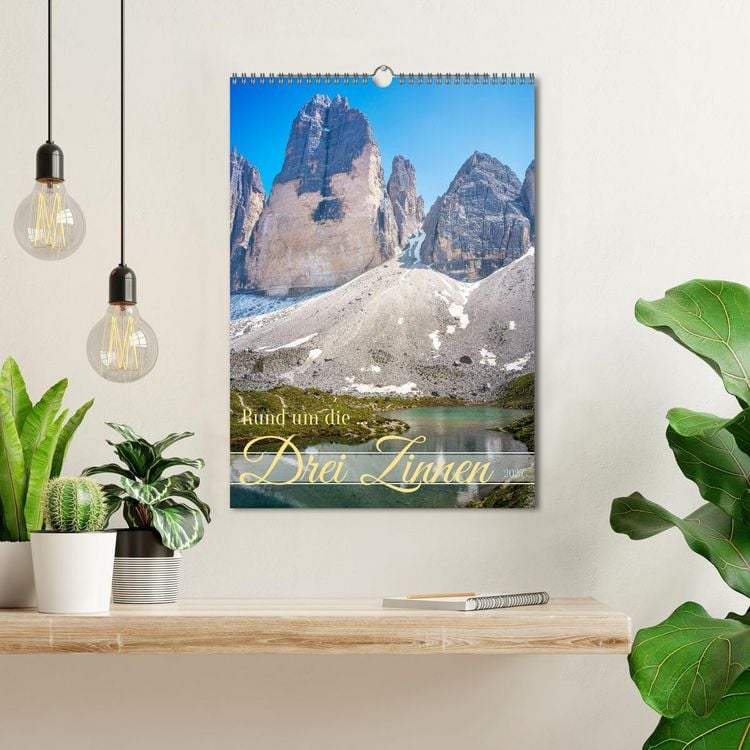 Produktbild: Rund um die... Drei Zinnen (Wandkalender 2027 DIN A3 hoch), CALVENDO Monatskalender