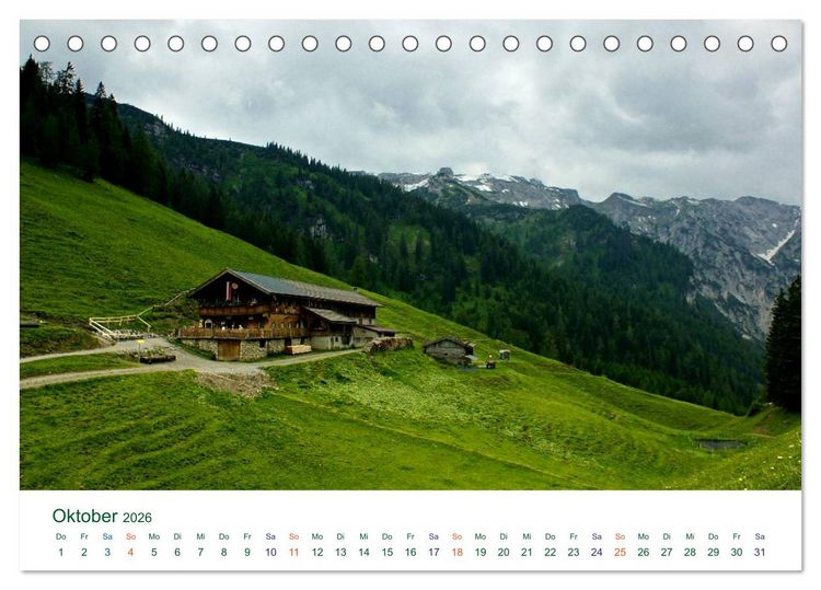 Produktbild: Tirol &ndash; Rund um den Achensee (Tischkalender 2026 DIN A5 quer), CALVENDO Monatskalender