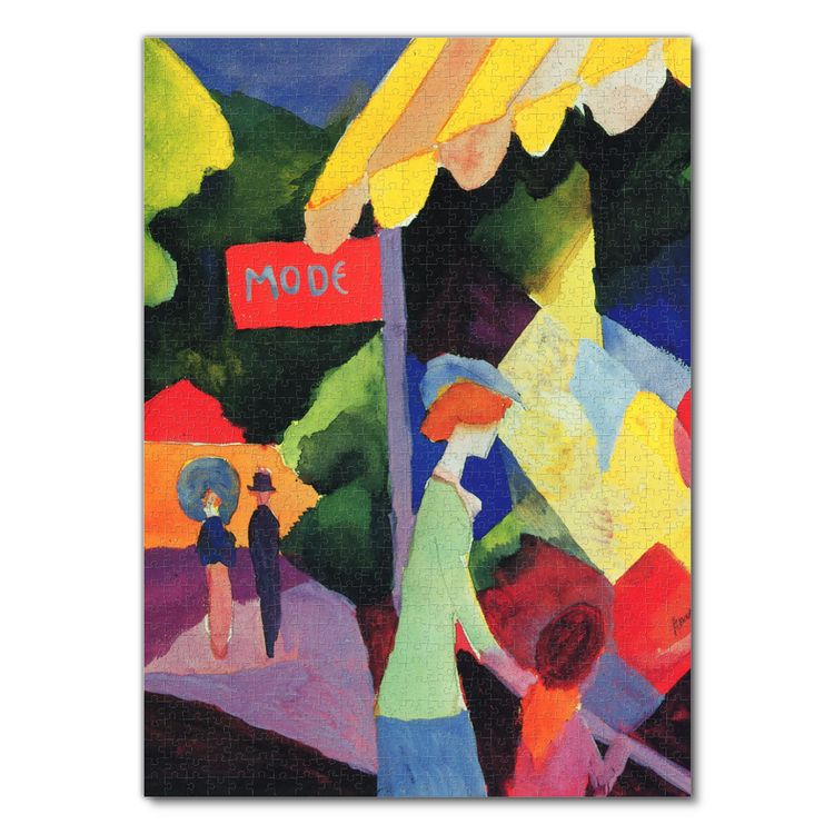 Produktbild: Lais Puzzle August Macke - Modefenster 1000 Teile