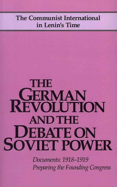 Produktbild: German Revolution & the Debate
