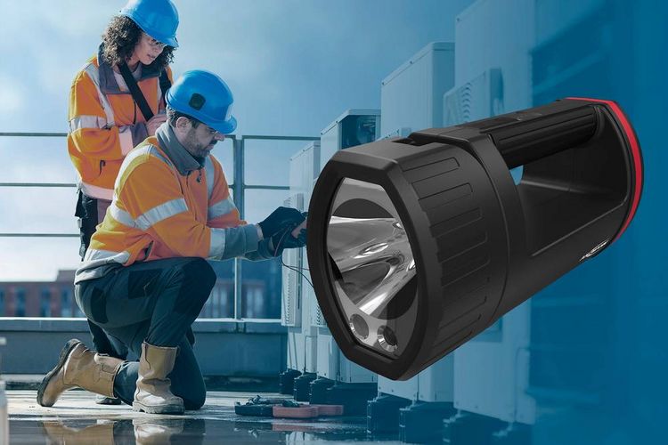 Produktbild: Akkuhandscheinwerfer HS20R Pro 3,7 V 10400 mAh Li-Ion 2x5/10 W 1700 lm