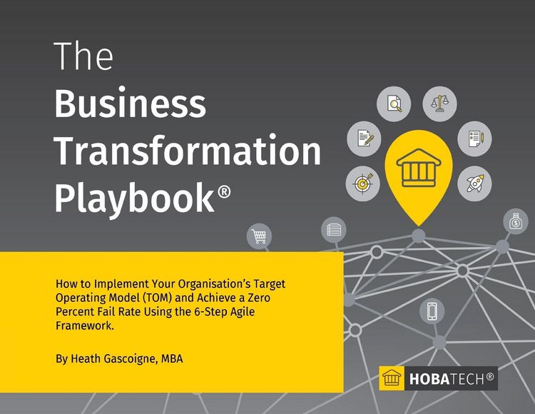 Produktbild: The Business Transformation Playbook