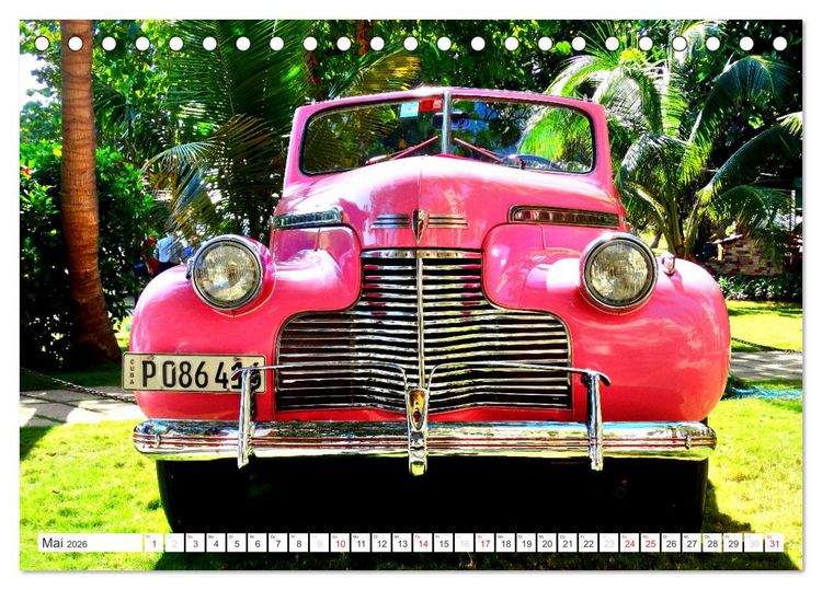 Produktbild: American Classics (Tischkalender 2026 DIN A5 quer), CALVENDO Monatskalender