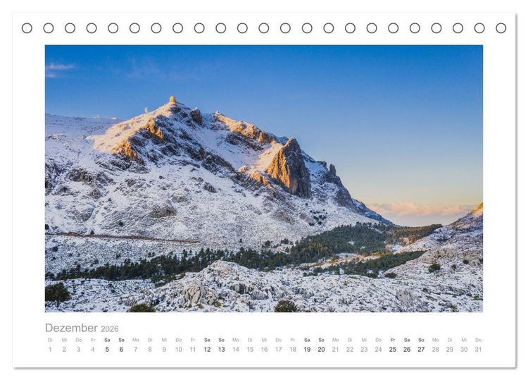 Produktbild: Mallorca - Natur pur (Tischkalender 2026 DIN A5 quer), CALVENDO Monatskalender