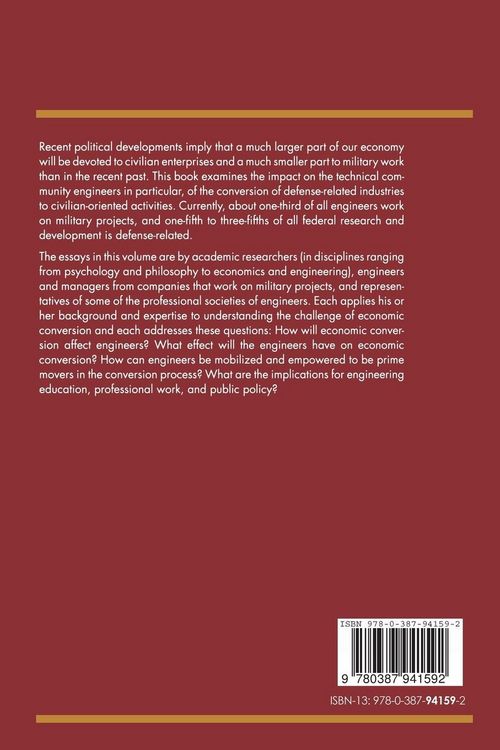 Produktbild: Engineers and Economic Conversion