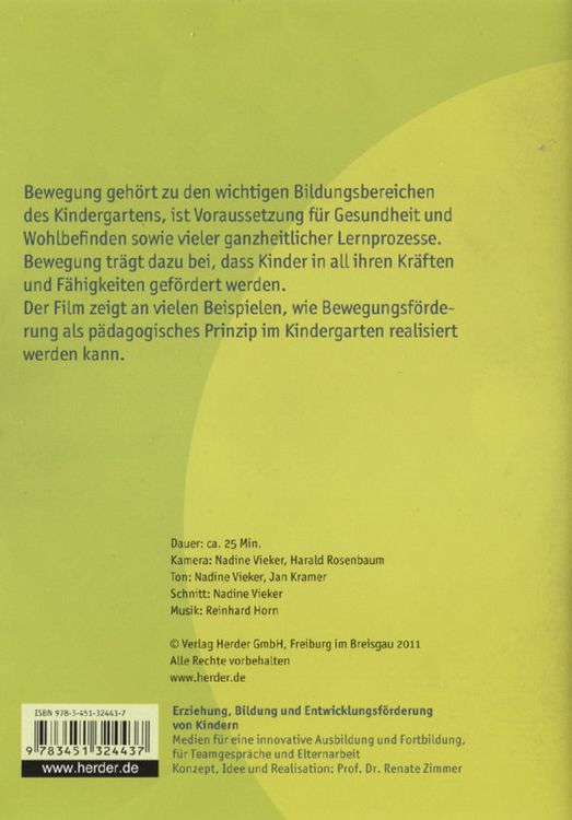 Produktbild: Der bewegte Kindergarten
