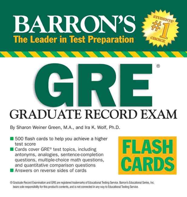 Produktbild: Barron's GRE Flash Cards