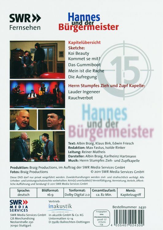Produktbild: Hannes und der B&uuml;rgermeister - Teil 15