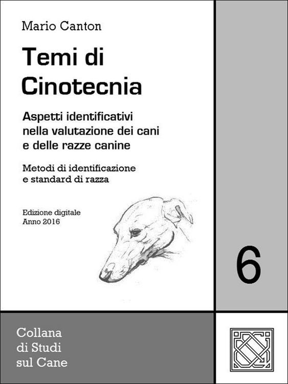 Produktbild: Temi di Cinotecnia 6 - Metodi di identificazione e standard di razza