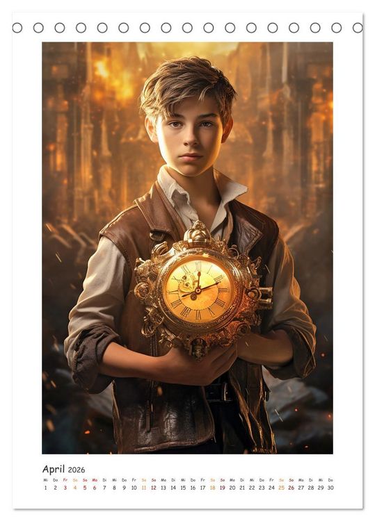 Produktbild: Das Rad der Zeit (Tischkalender 2026 DIN A5 hoch), CALVENDO Monatskalender