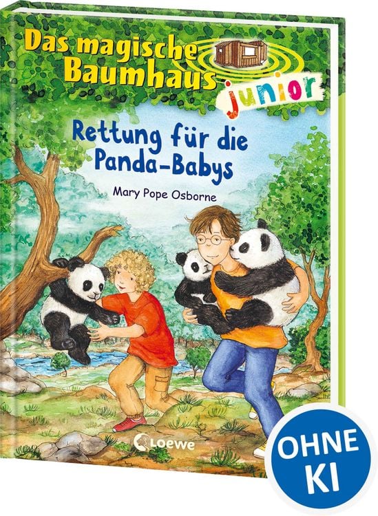 Produktbild: Das magische Baumhaus junior (Band 41) - Rettung f&uuml;r die Panda-Babys