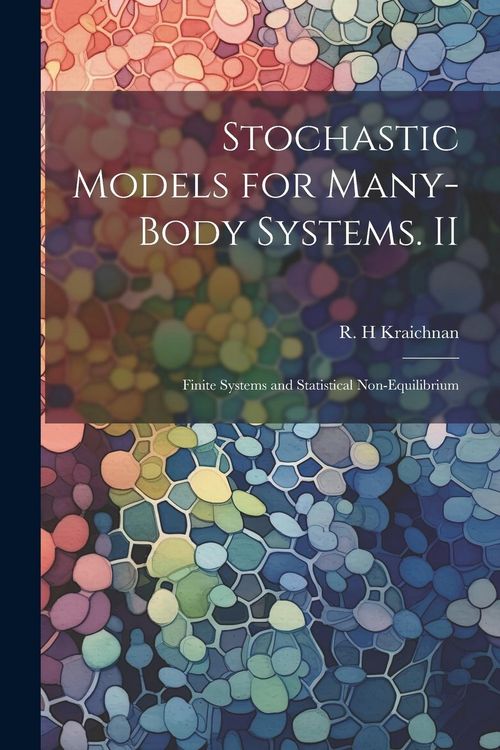 Produktbild: Stochastic Models for Many-body Systems. II
