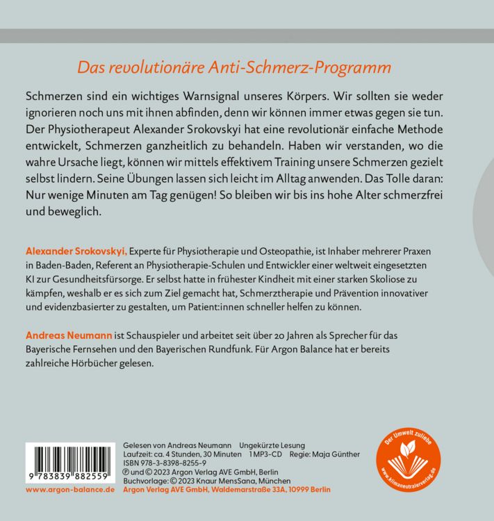 Produktbild: Das Schmerzfrei-Geheimnis